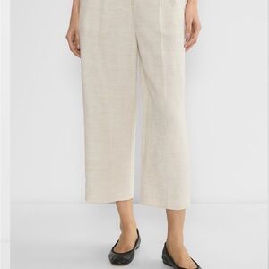 Wilfred Beige Effortless Cropped Pants